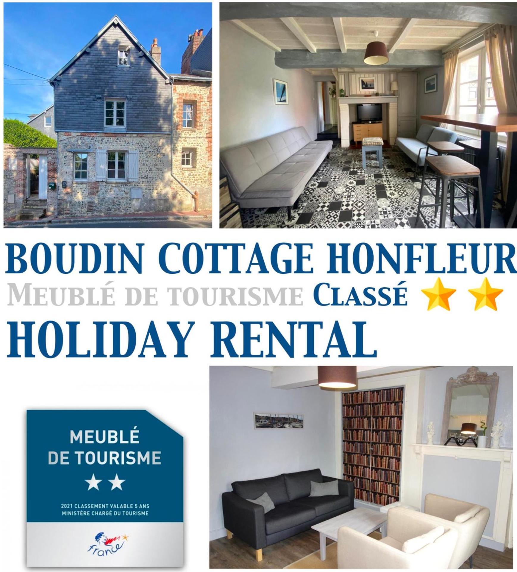 Boudin Cottage Honfleur Exterior photo